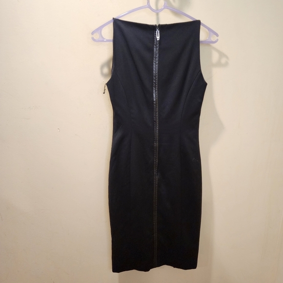 Amanda Wakeley Black Fitted Bodycon Sleevesless Dress size 6 - Picture 4 of 12